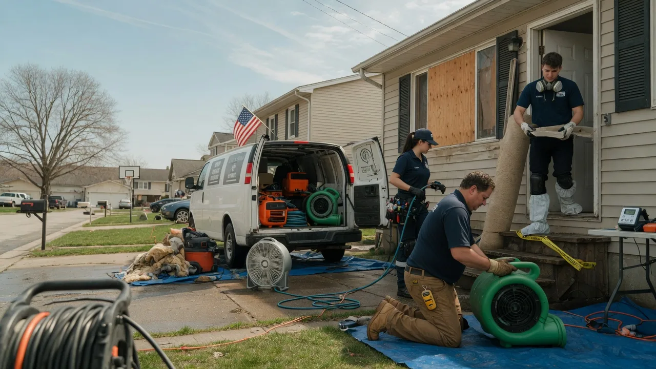 Water Damage Restoration in Cloverdale, VA near me
